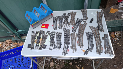 Gauge track job lot points - oo,