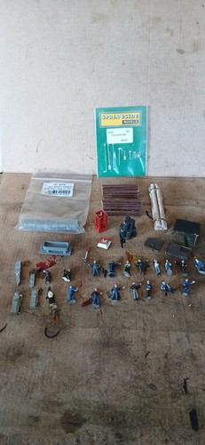 Metal resin model - &, railway